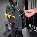 Body Solid FCD-STK Pro Select Weight Assist Chin-Up Dip Body Solid Home Gym, Small; Single stack or a-frame double stack (functional trainer). 5 functions or less DSCF7970__97827.1735662094_5001e272-2e7f-4bd0-bed7-9a871f491eb3