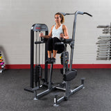 Body Solid FCD-STK Pro Select Weight Assist Chin-Up Dip Body Solid Home Gym, Small; Single stack or a-frame double stack (functional trainer). 5 functions or less FCD-STK_Exercises-23__48351.1735662094_d20cb982-e63f-4fa2-acff-8b8956bc762f
