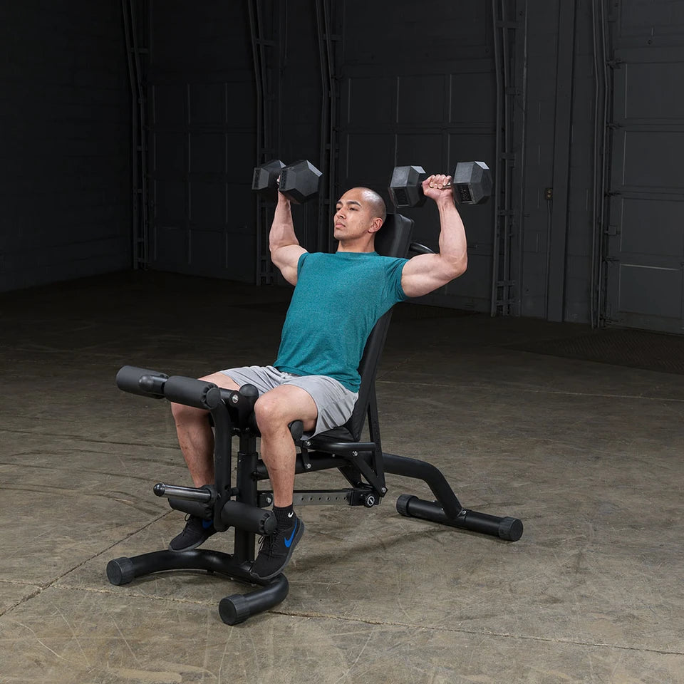Body Solid FID46 Leverage Flat Incline Decline Bench Body Solid Bench; flat/incline/decline benches FID46_0025_1500px__02687.1735662150