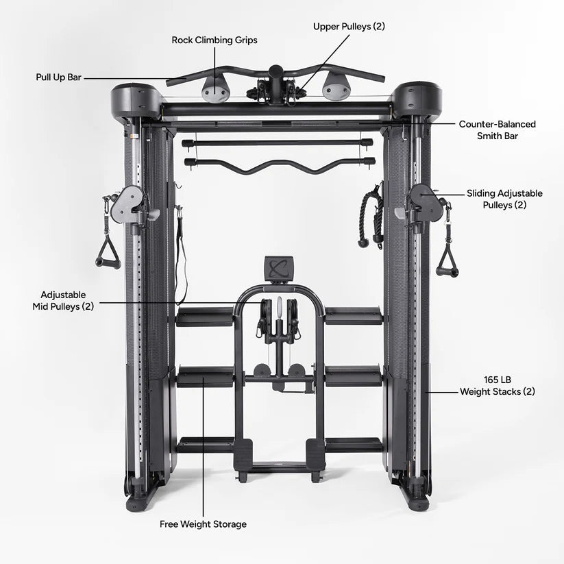 Inspire Series FT2 PRO Smith Functional Trainer Inspire Home Gym, labor intensive installation FT2-PRO_FEATURES_1200x1200_1_hkl6na_6dfe049c-7b89-416d-be74-1ddd695e65ab