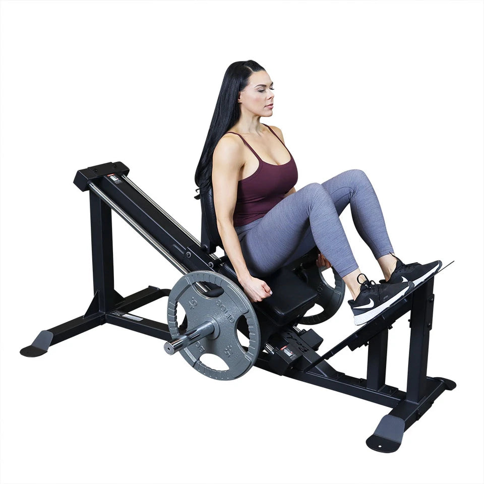 Body Solid GCLP100 Compact Leg Press Body Solid Modular; preacher curl, vkr, ab, roman chair GCLP100-0O2A4996-v2__31151.1735669908