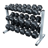 Body Solid GDR363 3-Tier Dumbbell Rack - Final Stock Body Solid Dumbell racks, power block stand, plate and bar storage, kettlebell racks, ball racks GDR363_SDR550_DSF6350-master_600px-480x480