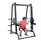 Body Solid GS348B Series 7 Smith Machine Body Solid Half rack, power rack or cage, smith, smith add-on GS348B_IMGL3483-cut__36784.1735662626