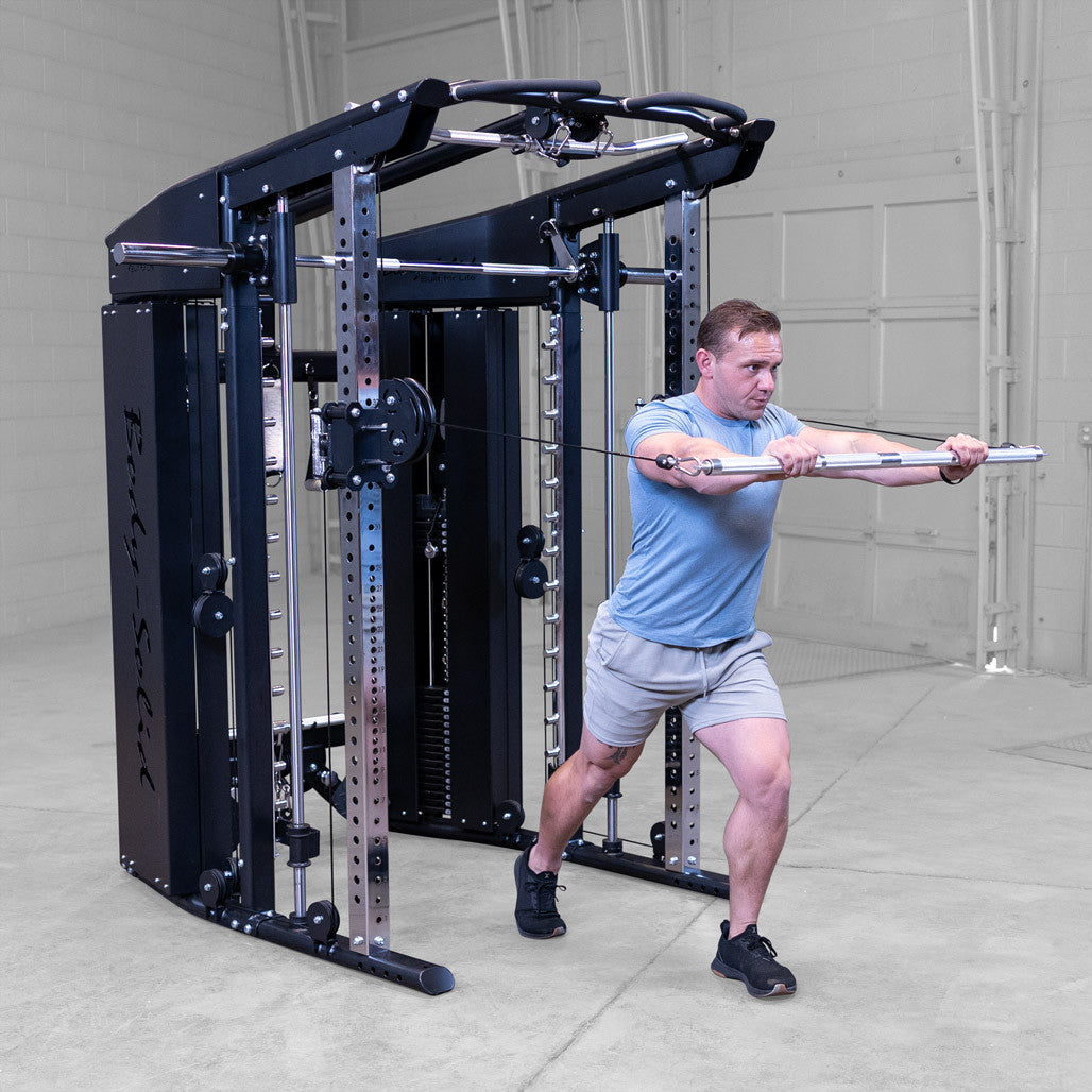 Body-Solid GSFR100 All-in-One Functional Trainer/Smith Body Solid Functional Trainer GSFR100_0O2A5662-1028__72689.1784582154