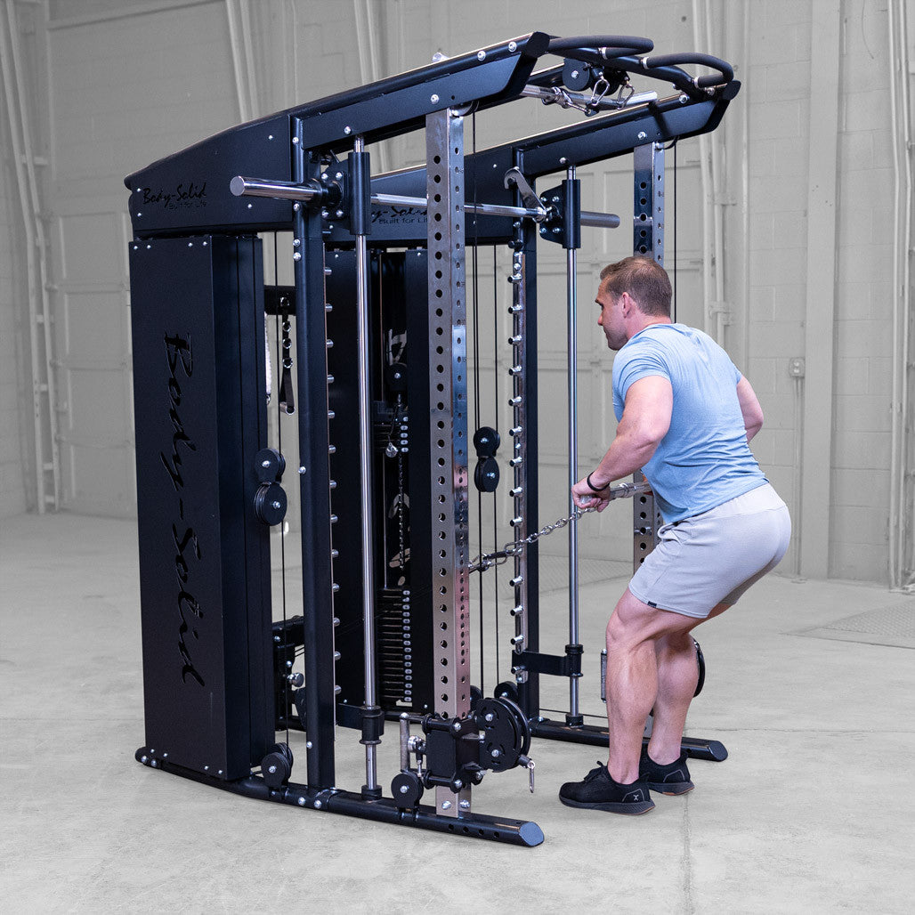 Body-Solid GSFR100 All-in-One Functional Trainer/Smith Body Solid Functional Trainer GSFR100_0O2A5770-1028__08902.1784582154