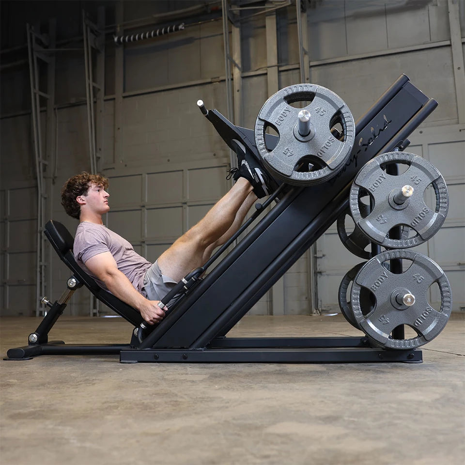 Body Solid SGLP500 Linear Bearing Commercial Leg Press Body Solid Selectorized, single stack, assembly required IMGL0624__93550.1735661563