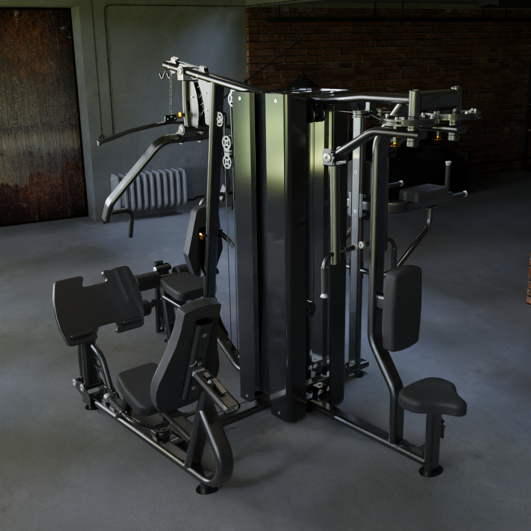 IRONAX X4S Four Station Multi-Gym Ironax Extreme Gyms EXM3000LPS, FSF3 IRONAXGYM11_ffdb5ff1-9c26-47e3-a6c3-53eda8ea73a1