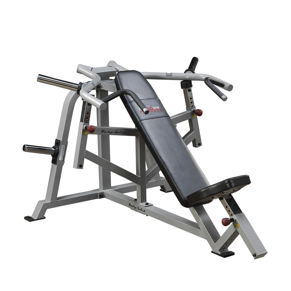Body Solid LVIP Leverage Incline Press Body Solid Selectorized, single stack, MTS, Hammer, assembled LVIP_0001_Cut_2000px__36105.1735657447