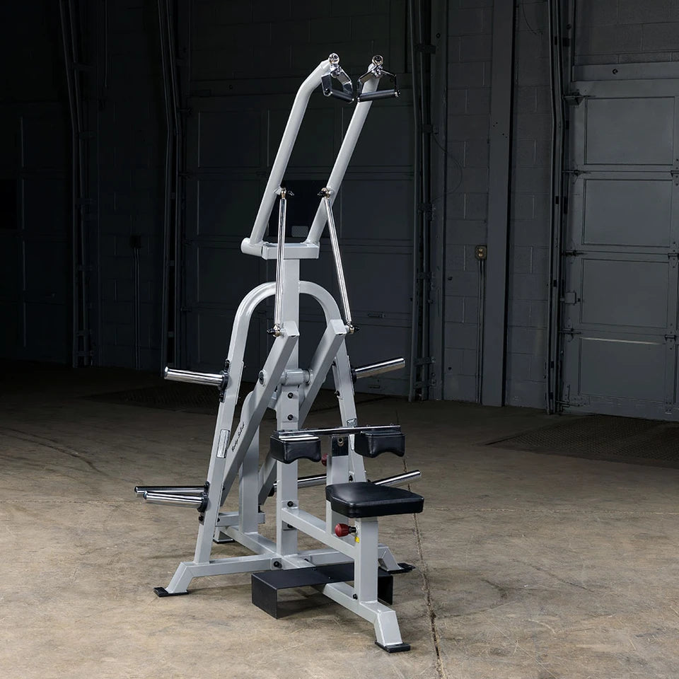 Body Solid LVLA Leverage Lat Pulldown Body Solid Home Gym, Small; Single stack or a-frame double stack (functional trainer). 5 functions or less LVLA_0002__75146.1735657465