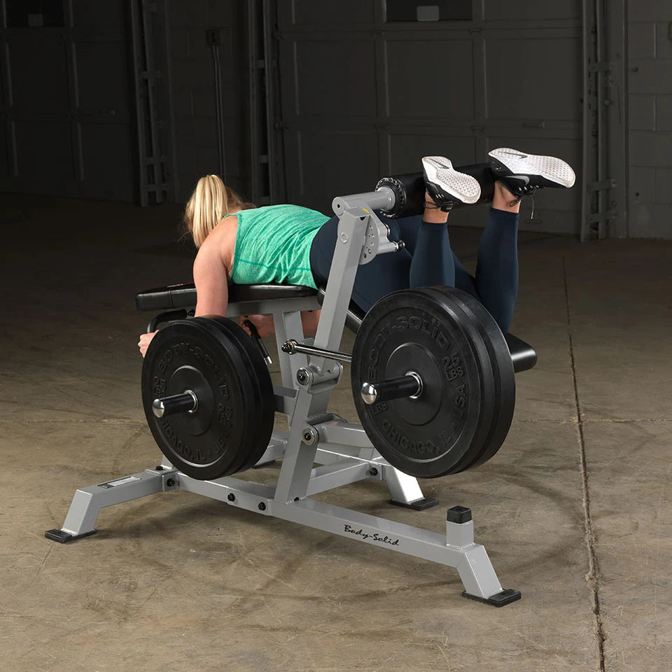 Body Solid LVLC Leverage Leg Curl Body Solid Home Gym, Small; Single stack or a-frame double stack (functional trainer). 5 functions or less LVLC_0016__39690.1735657487