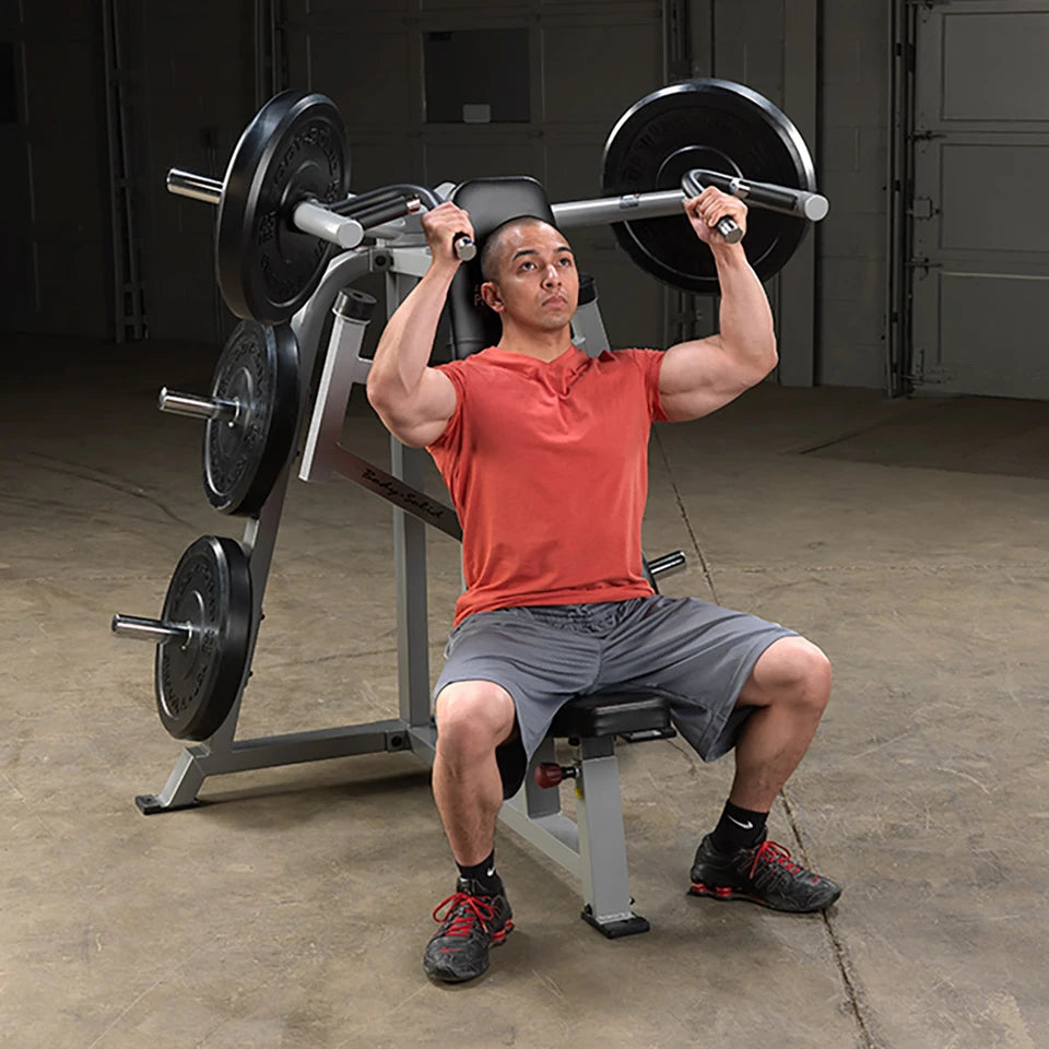 Body Solid LVSP Leverage Shoulder Press Body Solid Home Gym, Small; Single stack or a-frame double stack (functional trainer). 5 functions or less LVSP_0016-1028__04699.1772487821