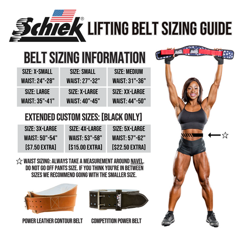 Schiek Model 510 Cross Training, Biking, Cycling, & Fitness Gloves Schiek Variant(s) - Size SCHIEK_LIFTING_BELT_SIZING_GUIDE_1_480x480_786c8c89-6b47-4240-b0f4-f289677c6854