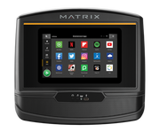 Matrix E30 elliptical console with app icons