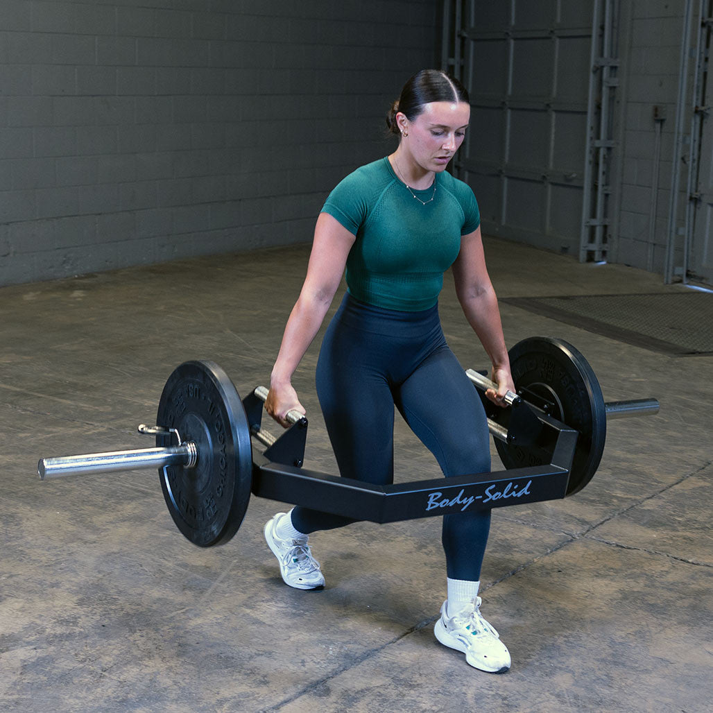 Body Solid OTB100 2" Olympic Open Trap Bar Body Solid Lifting bars, weight bars, dumbbell handles body-solid_otb100-2-olympic-open-trap-bar_view-2