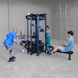Body Solid - PCL Jungle Gym, 4 Station, 210lb Stacks x 4 Body Solid Home Gym, labor intensive installation body-solid_pcl-jungle-gym-sjg100_view-3