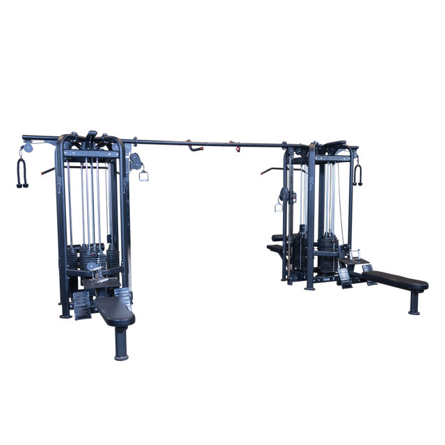 Body Solid - SJG Jungle Gym - 8 Weight Stacks - 210 lb Body Solid MJ Station, 2 stack body-solid_sjg-jungle-gym-8-stack_main