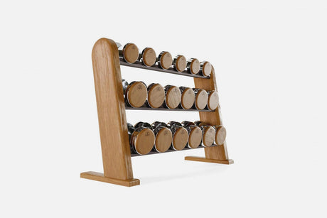 Nohrd DumbBells Set Cherry NOHrD Dumbbells dumbbells-kirsche-grey-cherry