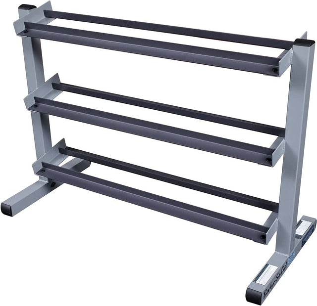 Body Solid GDR363 3-Tier Dumbbell Rack - Final Stock Body Solid Dumbell racks, power block stand, plate and bar storage, kettlebell racks, ball racks fe09ae10-2a9c-ee11-8425-0aa4e80801fd_GDR363_.