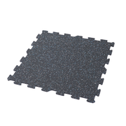 Gronk Fitness interlocking tile with blue speckles