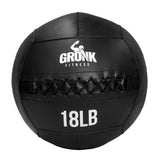 Gronk Fitness G2 18 lb black wall ball
