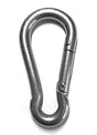 Carabiner Snap Hook, Stainless Steel, 8mm G&G Fitness Equipment Lifting bar attachments (eg landmine, row handles, chains, collars, sleeves, barbell pad, manta ray) gronkfitness_carabiner-snap-hook-stainless-steel-8mm_main
