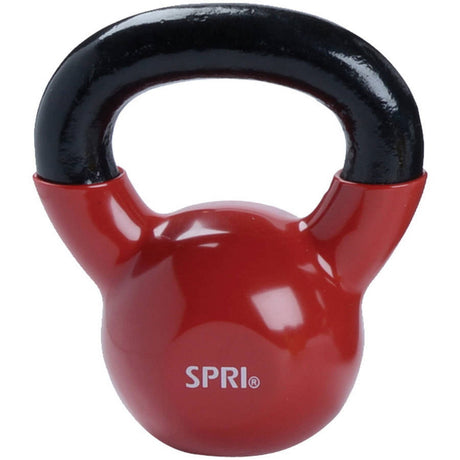 SPRI Deluxe Vinyl Kettlebell, 10 lbs, Single - Final Stock