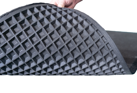 Guardian Shok-Lok 2' x 2' Center Rubber Tile Guardian Equipment Mats, large non-padded interlocking mats guardian_shoklok_installed_1_6573ac48-5f21-451e-ba28-16c3f89b4fb4