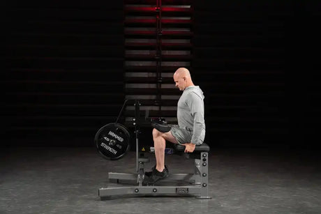 Hammer Strength Plate-Loaded Seated Calf Raise Life Fitness Plate Loaded hammer-strength_plate-loaded-seated-calf-raise_detail