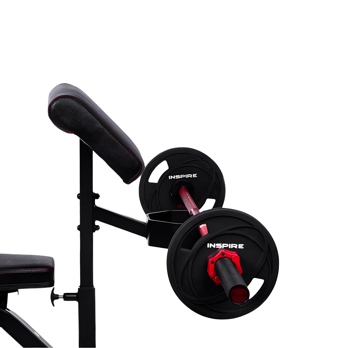 Inspire Preacher Curl Attachment for SCS Bench Inspire Bench add-ons; leg attachment, preacher curl inspire-fitness_inspire-smith-cage-system_view-4