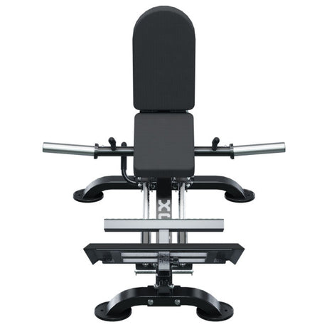 IRONAX XCL Compact Leg Sled Ironax Modular; preacher curl, vkr, ab, roman chair ironax_xcl-compact-leg-sled_view-2