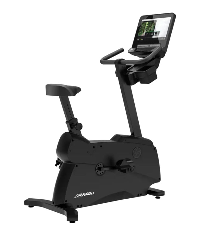 Life Fitness Atmos Upright Bike with SE4 16-inch console
