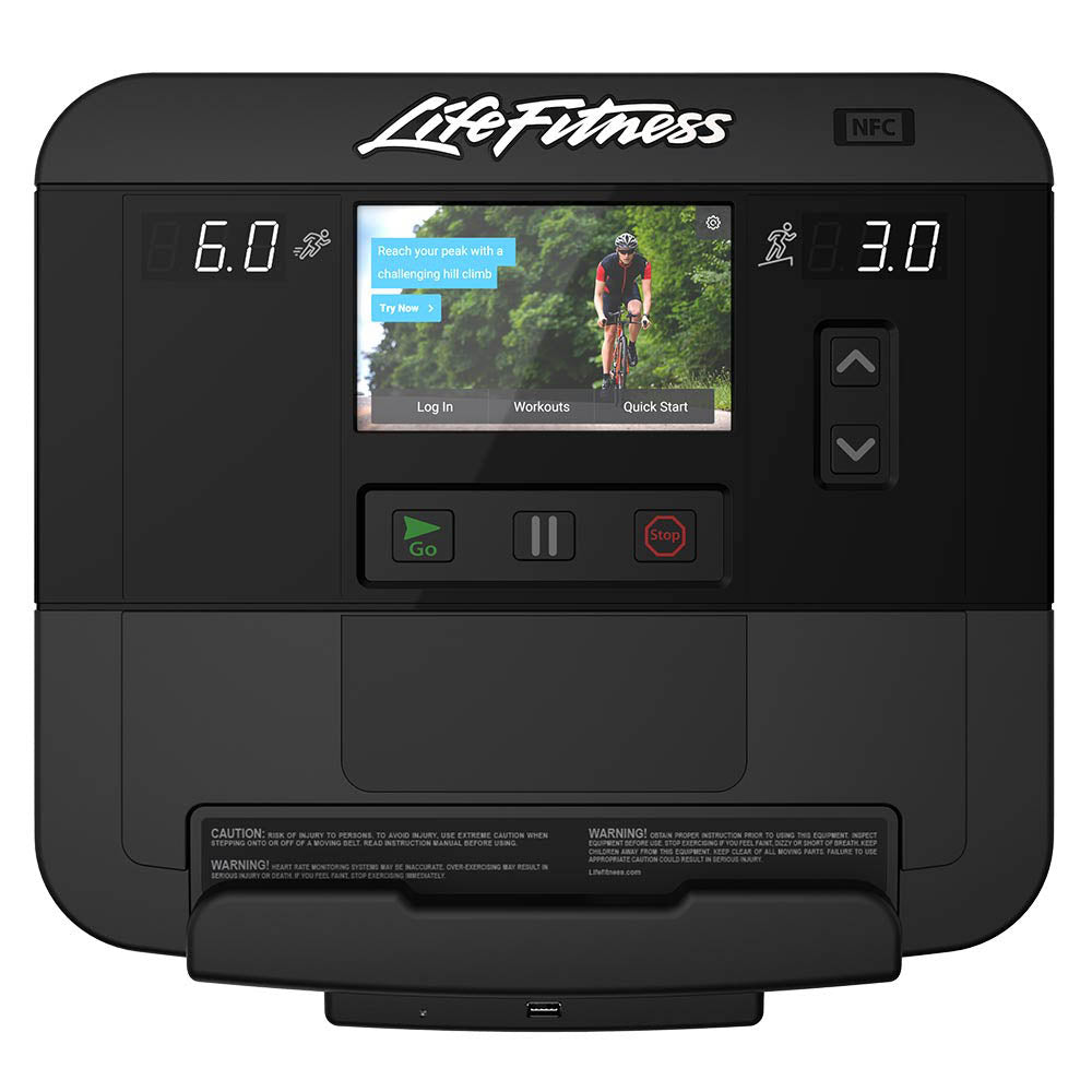 Life Fitness Club Series+ Elliptical Cross Trainer w/ X Console - Final Stock