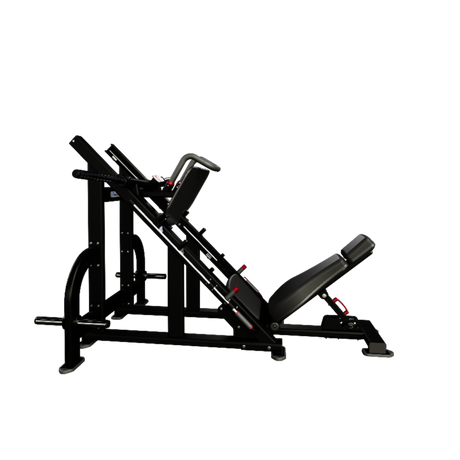 Nautilus Leverage Angled Leg Press — alternate studio angle