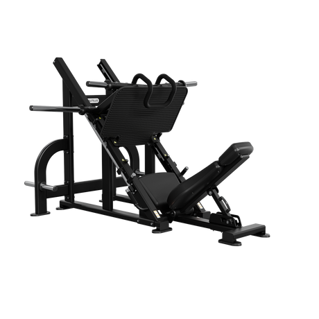 Nautilus Leverage Angled Leg Press Pro — front-left studio view