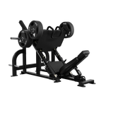 Nautilus Leverage Angled Leg Press Pro — loaded with plates