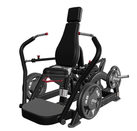 Nautilus Leverage Elite Chest Press — studio front view