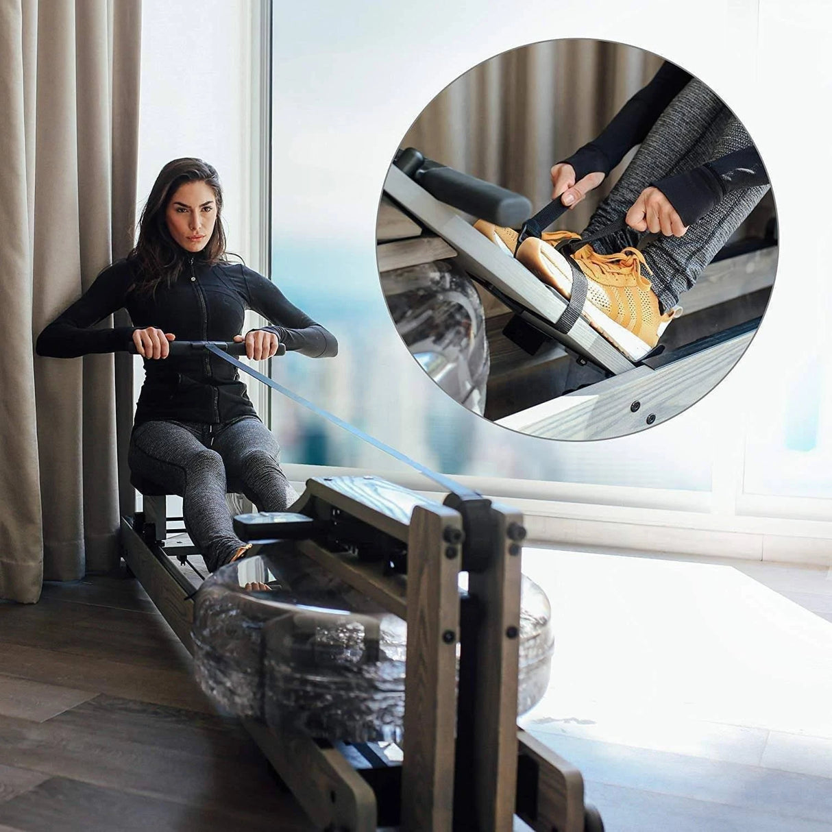 WaterRower - Driftwood S4 BLE WaterRower Rowers, Cross-Row shopping_d072be3e-4760-41bd-b5d3-a046b01e0ab9