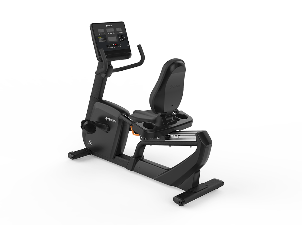 Shua B9100R Recumbent Bike, studio render 1 of 4