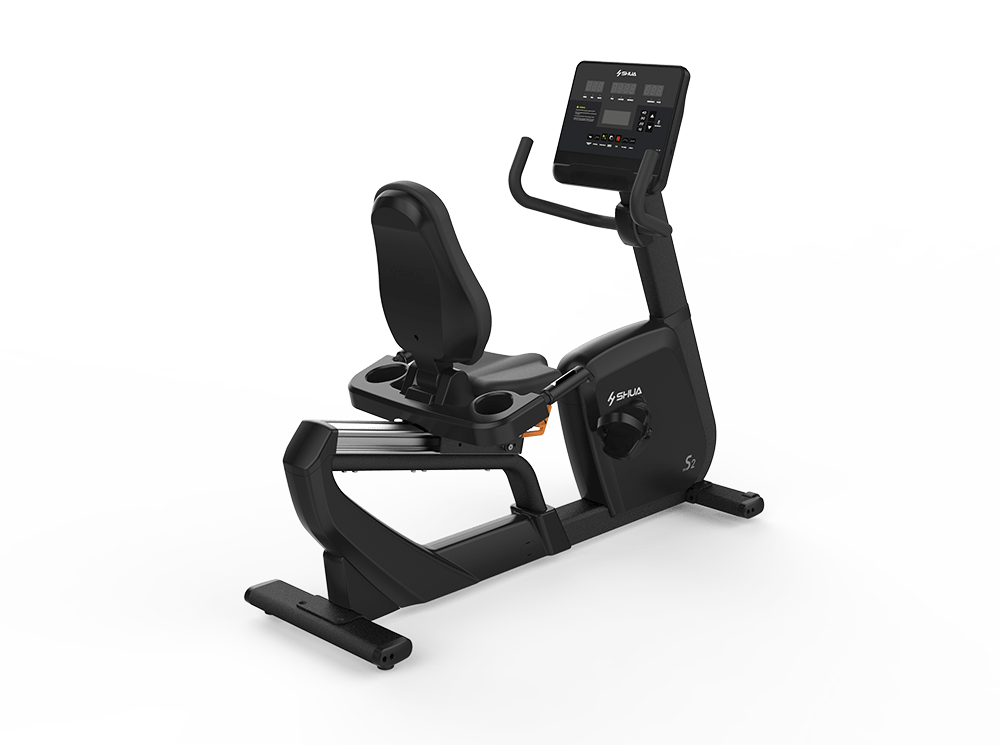Shua B9100R Recumbent Bike, studio render 3 of 4