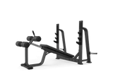 Shua G6372 Olympic Decline Bench exercise bench, studio render 1 of 2