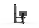 Shua G6809 Seated Leg Press selectorized machine, studio render 3 of 4