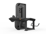 Shua G6812 Prone Leg Curl selectorized machine, studio render 1 of 2