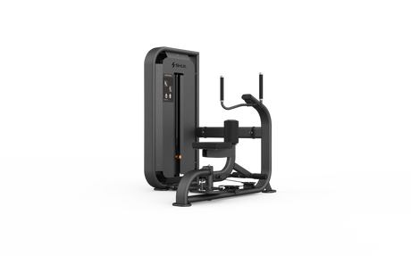 Shua G6818 Torso Rotation selectorized machine, studio render 2 of 2
