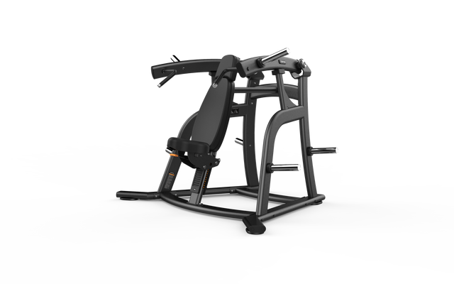 Shua G6905 Iso-Lateral Shoulder Press plate loaded machine, studio render 1 of 4