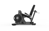 Shua G6908 Iso-Lateral Leg Extension plate loaded machine, studio render 2 of 3