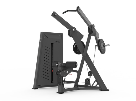 Shua G7704 Hybrid Seated Row selectorized machine, studio render 1 of 2