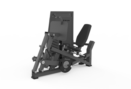 Shua G7707 Hybrid Leg Press selectorized machine, studio render 2 of 2