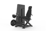 Shua G7708 Hybrid Leg Extension selectorized machine, studio render 2 of 2