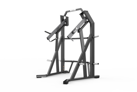 Shua G8911 Ground Base Jammer plate loaded machine, studio render 2 of 2