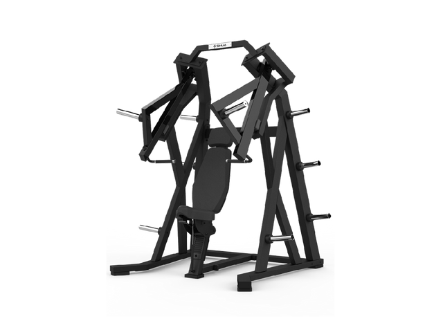 Shua G8912 Iso-Lateral Chest Press plate loaded machine, studio render